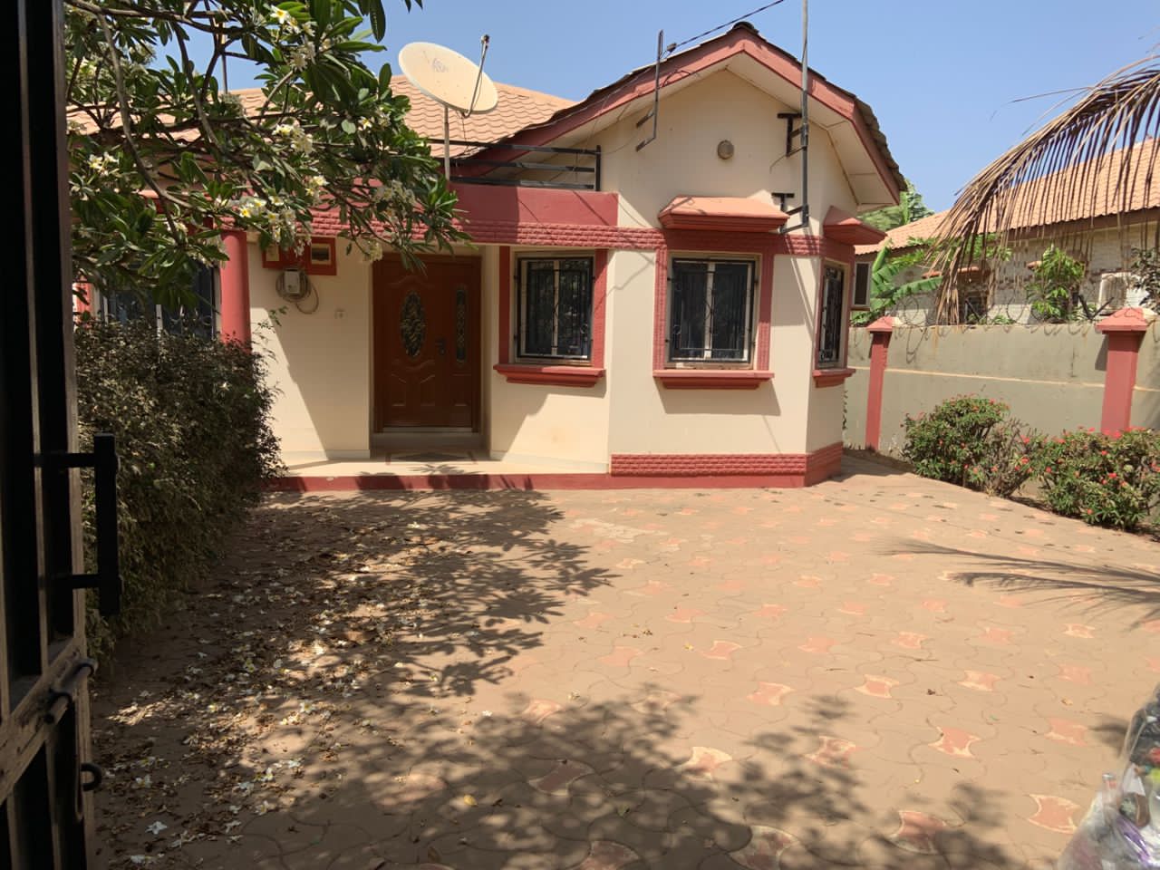 Three bedroom compound, Unfurnished